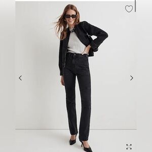 Madewell The '90s Straight Utility Jean in Camplin Wash - SIZE 24